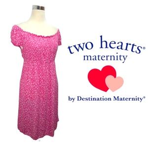 Sweet Pink Maternity Dress